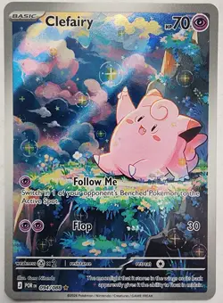 Pokemon Trading Card TCG Mega Clefairy Full Art Holo 094/088 Nintendo 2026 - Image 1