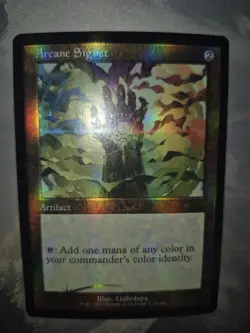 Arcane Signet (Retro Frame) MagicFest Cards Foil MTG NM x1 - Image 1