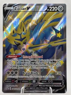 SWSH: Sword & Shield Promo Cards #SWSH292 Zacian V (Shiny) - Image 1