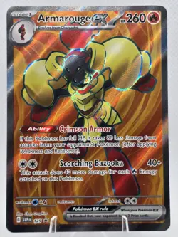 #125 Armarouge ex SV: Scarlet & Violet Promo Cards Promo,Holo - Image 1