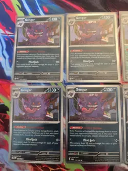 Gengar 12 Card Lot 050/088 Me03: Perfect Order Holo & Reverse Holo - Image 2