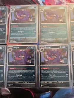 Gengar 12 Card Lot 050/088 Me03: Perfect Order Holo & Reverse Holo - Image 3