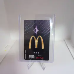 K Pop Demon Hunter McDonald's Ultra Rare Demon Jinu card - Image 2