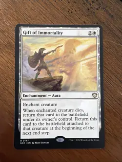 Gift of Immortality Commander: Secrets of Strixhaven Regular - Image 1