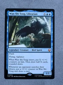 Magic The Gathering Wan Shi Tong Librarian M 0078 MTG Near Mint Non Foil - Image 1