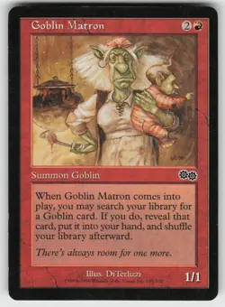 Goblin Matron C Urza's Saga 191 MTG - Image 1
