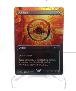 Sol Ring (0910) FOIL Secret Lair Drop Series Pack Fresh Near MINT Never played - Image 1