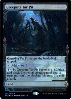 Creeping Tar Pit - Foil - Zendikar Expeditions - 24 NM - Image 2