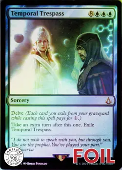 Temporal Trespass - Universes Beyond: Assassin's Creed - 86 - NM Foil - Image 1