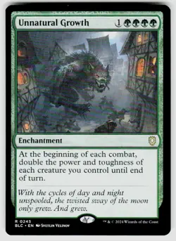 Unnatural Growth - 245 - Near Mint - Commander: Bloomburrow - Image 2