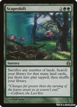 Scapeshift [MOR - 136] - HP TCG MTG - Image 1