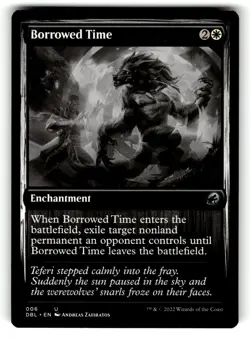 Borrowed Time 6 Uncommon Innistrad: Double Feature Magic: The Gathering NM - Image 1
