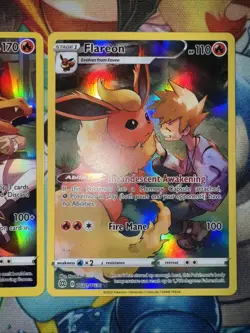 Pokemon TCG Charizard Tg03/tg30 - Flareon Tg01/tg30 (NM) Holo - Image 4