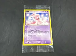 MEW 111/110 POKEMON NON-HOLO DVD PROMO SEALED - Image 1