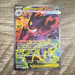 The Pokemon Company Mega Gengar EX Secret Rare Full Art Holo 284/217 English - Image 1