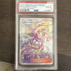 Fa/Lillie'S Fl.Force #230 - 2019 Pokemon Sun & Moon Cosmic Eclipse - PSA 9 - Image 1