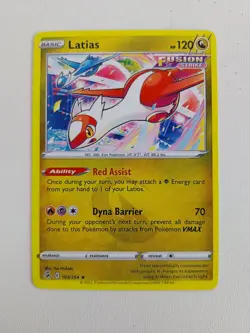 Latias Rare Pokemon Card 193/264 | Fusion Strike #234 - Image 1
