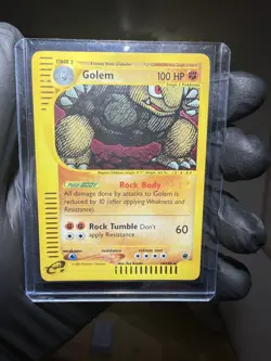 Pokemon TCG - Golem Holo - Expedition Base Set 14/165 - WOTC 2002 - LP/MP - Image 2