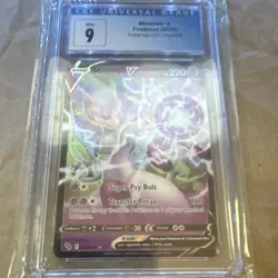 Pokemon TCG Mewtwo V 030/078 Pokemon GO Holo CGC 9 Mint English 2022 - Image 2