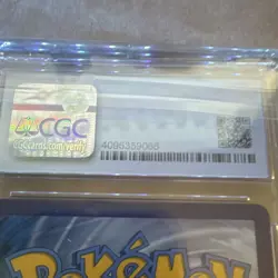Pokemon TCG Mewtwo V 030/078 Pokemon GO Holo CGC 9 Mint English 2022 - Image 4