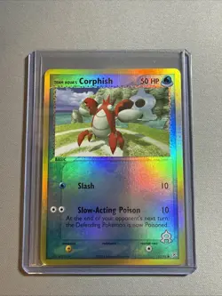 Pokemon TCG Team Aqua’s Corphish Reverse Holo 51/95 - Image 1