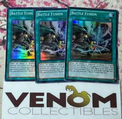 3x (M/NM) - Battle Fusion - DRLG-EN017 - Super Rare - 1st Edition YuGiOh - Image 1