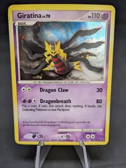 Giratina Lv.70 28/127 | Pokemon TCG | Deck Exclusive | Cosmo Holo Swirl | LP - Image 1
