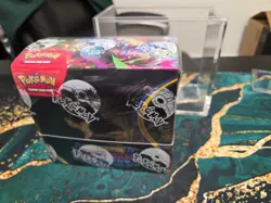 Pokemon Mega Evolution Phantasmal Flames Booster Box In Acrylic Case - Image 5