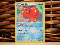 Pokemon OCTILLERY 33/162 HOLO RARE | MP Moderate Play | XY BREAKthrough | 2015 - Image 1