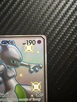 Pokemon Mewtwo GX SV59/SV94 Hidden Fates Shiny Vault Full Art Shiny Holo Rare - Image 4