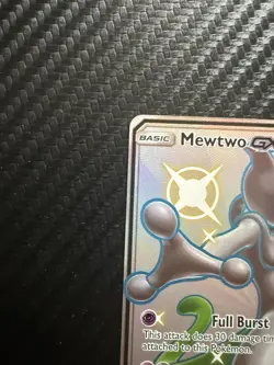 Pokemon Mewtwo GX SV59/SV94 Hidden Fates Shiny Vault Full Art Shiny Holo Rare - Image 5