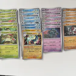 Pokemon - 89 Black Bolt and White Flare REVERSE HOLO bundle - No Duplicates! - Image 2