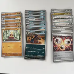 Pokemon - 89 Black Bolt and White Flare REVERSE HOLO bundle - No Duplicates! - Image 3