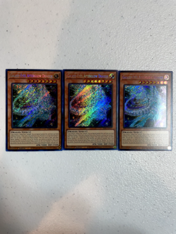 yugioh galaxy-eyes afterglow dragon secret rare 3x ra01-en017 playset RA01 - Image 1