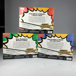 New Pokemon Ascended Heros Mega EX Box Set ME2.5 Case of 6 - Image 3