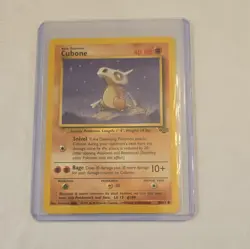 Pokemon Cubone Base Set 50/64 Common Regular 40 HP Basic English - Image 1