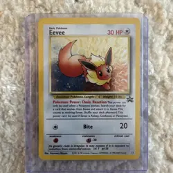 Pokemon Eevee Wizards Black Star Promo 11 Holo Near Mint - Image 1
