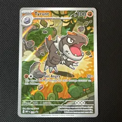 Pokemon TCG Tyrunt Illustration Rare Perfect Order MEP 070 NM - Image 1