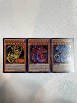 yugioh raviel hamon uria gx egyptian god card sacred beast ultra rare S039 - Image 1