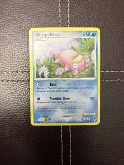 Pokemon TCG - Slowpoke - 82/106 - Great Encounters - MP/LP Common (2008) - Image 1