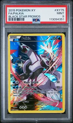 2015 POKEMON BLACK STAR PROMO PALKIA #XY75 PSA 9 MINT #113094351 - Image 1