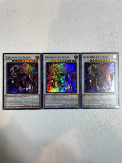 yugioh baronne de fleur super rare 3x ra01-en034 playset RA01 - Image 1