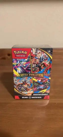 Pokemon Mega Evolution Booster Bundle (6 Packs) - New & Sealed Pokemon TCG - Image 1