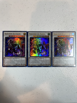 yugioh baronne de fleur ultra rare 3x ra01-en034 playset RA01 - Image 1