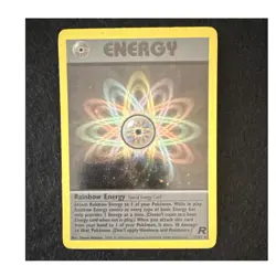 Rainbow Energy #17 Holo | Pokemon Team Rocket Unlimited | Moderately Played - Image 1