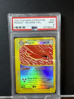 Pokemon Pidgeot Expedition Reverse Holo Rare #23 PSA 9 Mint - Image 2
