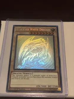 Yu-Gi-Oh! TCG Blue-Eyes White Dragon 1st Edition Ghost Rare Card GFP2-EN175 - Image 1
