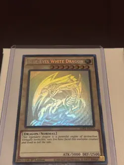 Yu-Gi-Oh! TCG Blue-Eyes White Dragon 1st Edition Ghost Rare Card GFP2-EN175 - Image 3