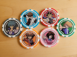 Yu-gi-oh! Duel Links Poker Chips - From Yu-gi-oh Tournament - Image 1