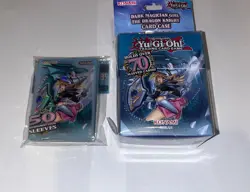 yugioh dark magician girl the dragon knight deck box + 50 sleeves ACCESSORY - Image 1